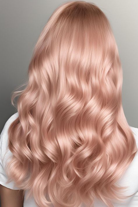 31 Blonde Hair Color Ideas for Summer 2024 Different Blonde Hair Colors, Rose Blonde Hair, Fall Hair Colors For Blondes, Tone Highlights, Champagne Blonde Hair, Hair Colors For Blondes, Rose Blonde, Peach Hair Colors, Blonde Hair Colors