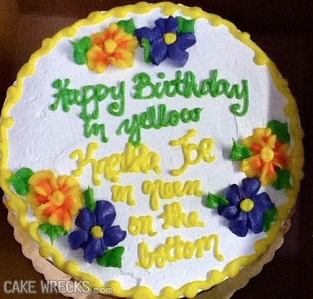 Funny Bday Cake Messages, Cake Fails Hilarious So Funny, Inappropriate Cakes, Bad Cake Decorating Funny, Hilarious Cakes, Nettle Cake, Cake Problem, Cake Fail, Cakes Gone Wrong