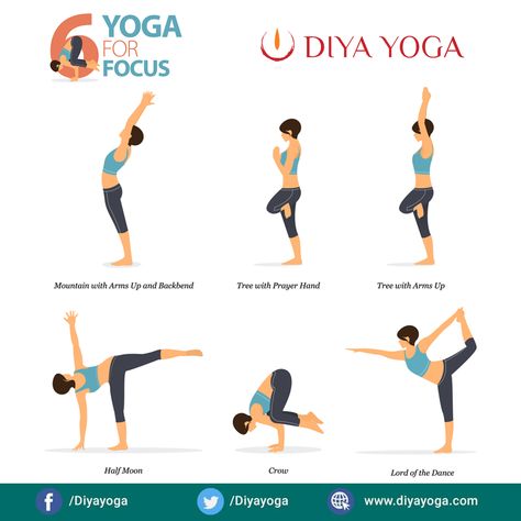 Find your focus with these 6 Yoga poses! Somatic Exercise, 200 Hour Yoga Teacher Training, Lower Back Pain Exercises, Goa India, India School, Yoga School, Yoga Alliance, Yoga Nidra, Training School