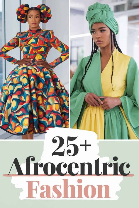 25 Stunning Afrocentric Fashion Ideas That Will Make You Stand Out  Explore these stunning Afrocentric fashion ideas that celebrate culture and creativity. From vibrant prints to bold accessories your style will shine bright. Think unique headwraps flowing dresses striking jewelry and colorful fabrics. Let your wardrobe reflect your heritage and make a lasting impression wherever you go. Stand out with confidence! https://fabricerie.com/afrocentric-fashion Afrocentric Outfits, Africa Fashion Woman, Chitenge Outfits, Africa Fashion Style, African Print Kimono, African Print Pants, African Print Jumpsuit, Africa Style, Afrocentric Fashion