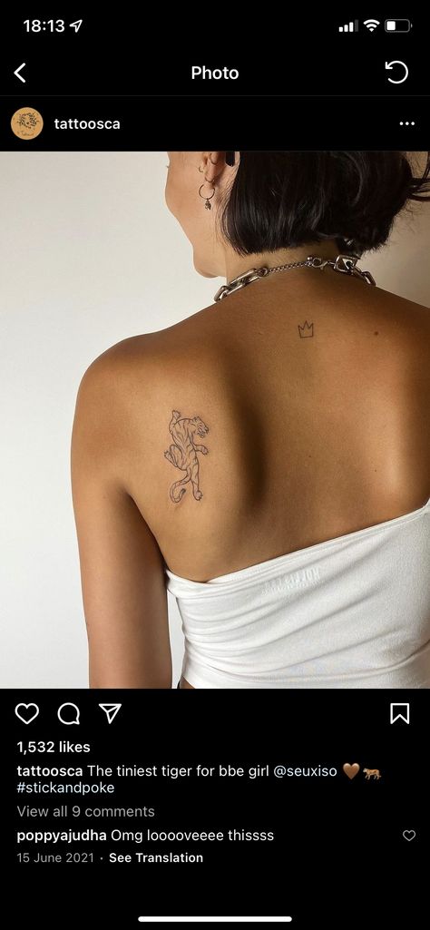 Panther Back Tattoo Woman, Leopard Tattoo For Women, Leopard Tattoo, Back Tats, Leopard Tattoos, Spine Tattoos For Women, Back Tattoo Women, Stick And Poke, Spine Tattoos