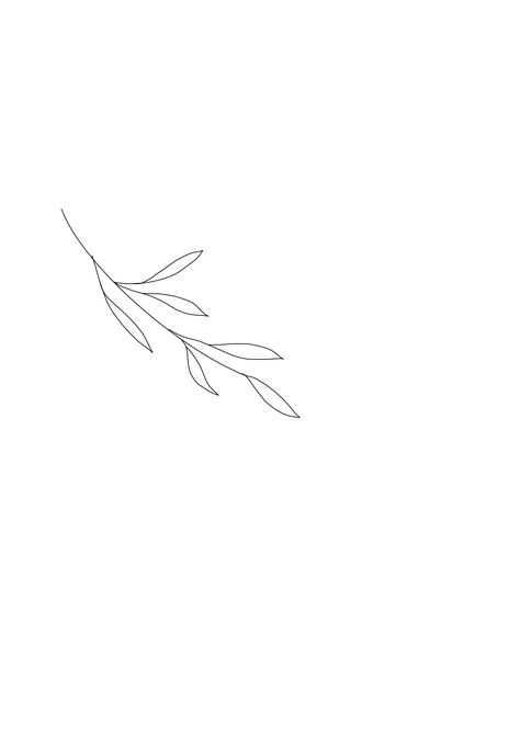 Vine Tattoos Minimal, One Line Vine Tattoo, Tiny Branch Tattoo, Vine Tattoos Simple, Simple Greenery Tattoo, Simple Olive Branch Drawing, Earthy Fine Line Tattoo, Fine Line Branch Tattoo, Small Willow Branch Tattoo