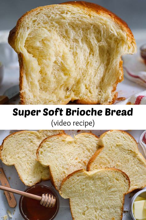 Homemade Brioche Bread Recipes, Easy Brioche Recipe, Best Loaf Bread Recipes, Brioche Bread In Bread Machine, Bread Maker Brioche Recipe, Brioche Bread Maker Recipe, Brioche Bread Loaf, Best Brioche Recipe, Diy Brioche Bread