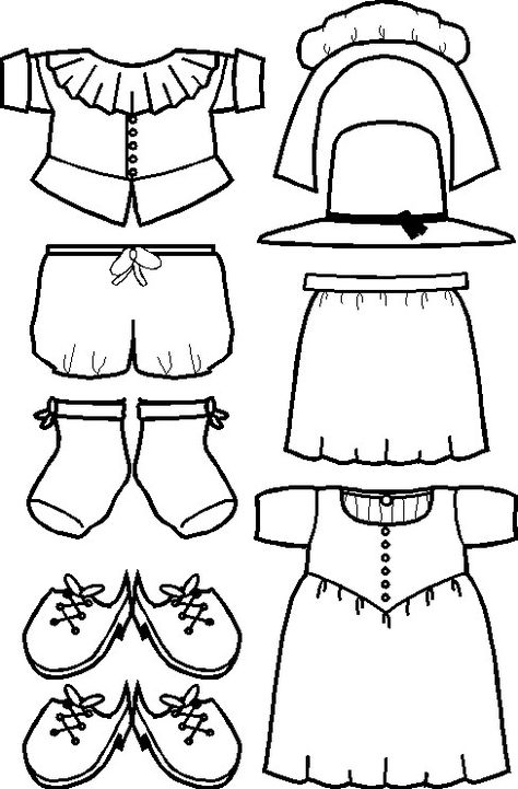 Pilgrim Paper Doll Friends - MakingFriends Arts And Crafts For Kids Toddlers, Pilgrim Crafts, Pilgrim Clothing, Prek Crafts, November Ideas, Thanksgiving Crafts Preschool, Thanksgiving Classroom, Thanksgiving Paper, Teddy Bear Sewing Pattern