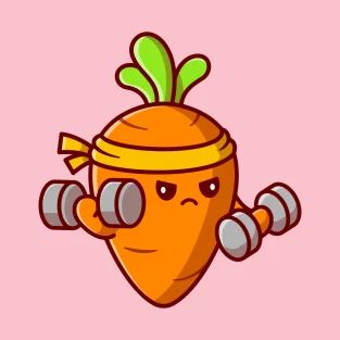 Sunflower Drawing Easy, Carrot Drawing, Drawing Easy Step By Step, Food Characters, Running Cartoon, Cute Carrot, Food Knowledge, Arte Aesthetic, Vw Art