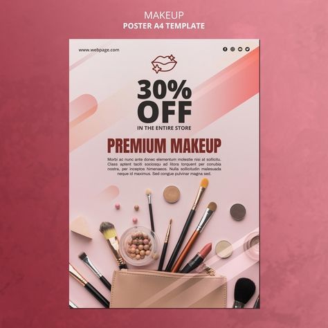 Makeup special offer poster template | Free Psd #Freepik #freepsd #poster #sale #template #beauty Sales Template Design, Makeup Poster Design, Beauty Parlour Offer Poster, Special Offer Poster, Offer Poster, Salon Concepts, Tool Poster, Makeup Poster, Poster Sale