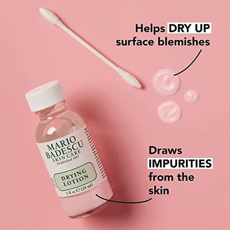 Mario Badescu Drying Lotion, 1 Fl oz Drying Lotion, Mario Badescu Drying Lotion, Blind Pimple, Lotion Brands, Mario Badescu Skin Care, Skin Spots, Acne Care, Acne Blemishes, Mario Badescu