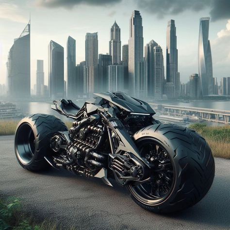 Futuristic Motorcycle Concept Art, Fantasy Motorcycle, Futuristic Bike, Steampunk Motorcycle, Go Dog Go, Batman Concept, Custom Street Bikes, Futuristic Motorcycle, Robot Illustration