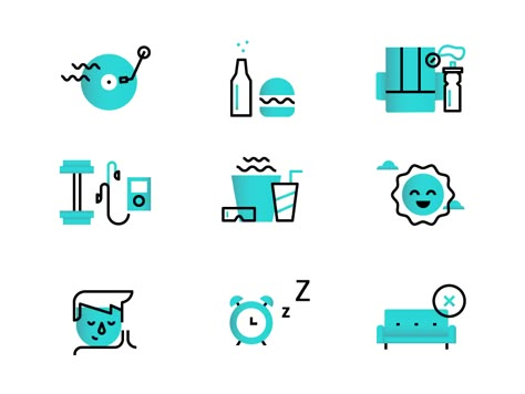 Best Ui Design, Icon Design Inspiration, Flat Design Icons, Graphisches Design, Doodle Icon, Ppt Design, Flat Icon, Line Icon, Design Thinking