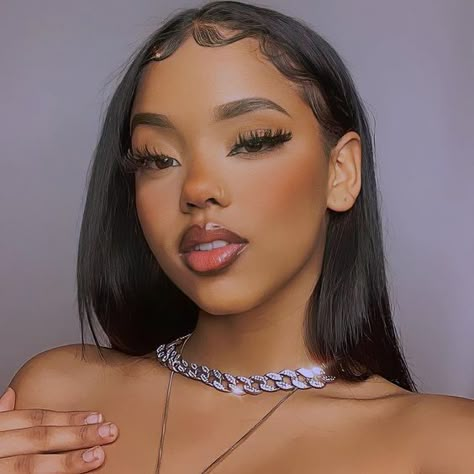 Make Up Baddie, No Make Up Make Up Look, Light Makeup Looks, Straight Human Hair Bundles, Brazilian Straight Hair, Brazilian Remy Hair, Cute Makeup Looks, Human Hair Bundles, Baddie Hairstyles