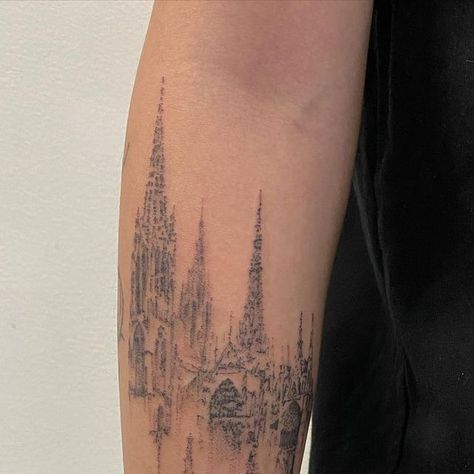 daniel on Instagram: "House of god £ £ £ #gothic" Gothic House Tattoo, Altar Tattoo, Nyx Tattoo, Garden Of Eden Tattoo, Church Tattoo, Scripture Tattoos, Gothic Tattoos, Biblical Tattoos, House Tattoo