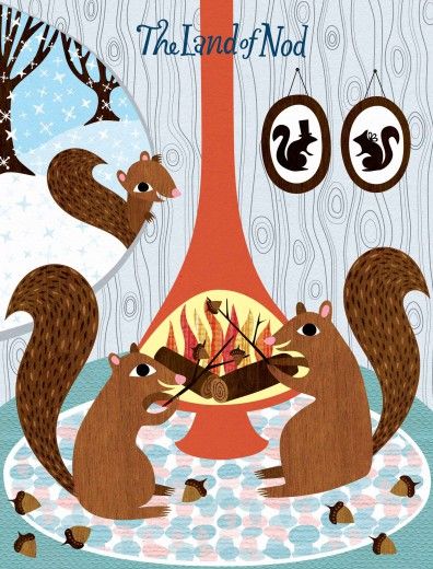 Winter Squirrel, Squirrel Illustration, Dear World, Squirrel Art, Cotton Rag Paper, Poster Nursery, Land Of Nod, Open Fire, Little Critter