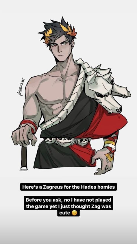 Zagreus Fanart, Greek Character Design, Etcetera Art, Hades Game, Son Of Hades, Greek Mythology Art, Mythology Art, Art Reference Photos, Art Reference Poses