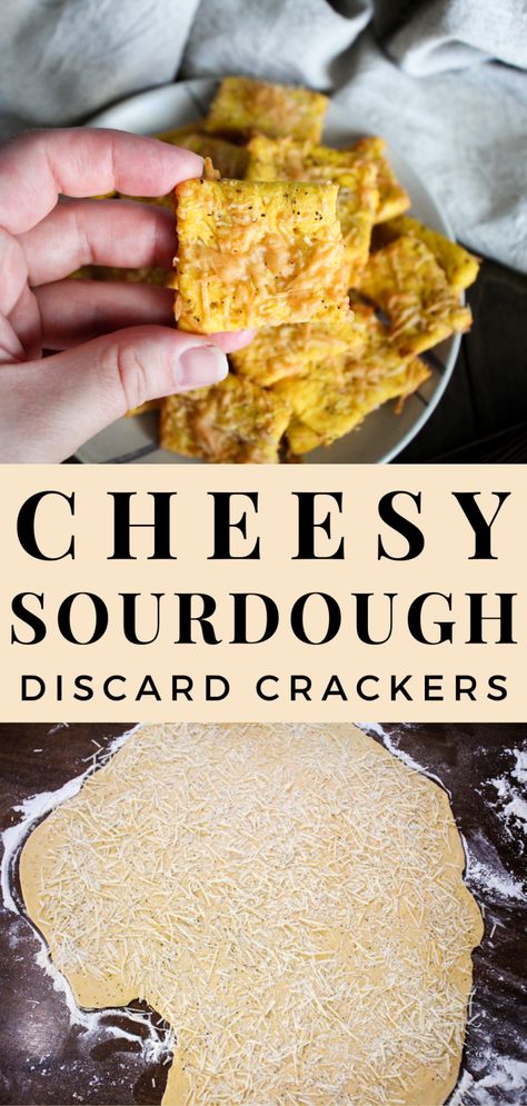 Cheesy Sourdough Discard Crackers Recipe - The Simple Homeplace Discard Sourdough Cracker Recipes, Sour Dough Cheese Crackers, Sour Dough Crackers Recipe, Parmesan Sourdough Crackers, Sourdough Discard Crackers Cheese, Sourdough Recipes Crackers, Quick Sourdough Discard Recipes Crackers, Sourdough Cheddar Crackers, Discard Cracker Recipe