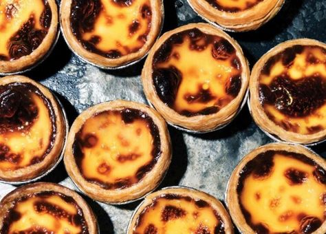 79 saves Egg Tart Recipe, Portuguese Egg Tart, Butter Puff Pastry, Tarts Recipe, Portuguese Food, Healthy Recipes Easy Snacks, Custard Filling, Tart Recipe, Cinnamon Cream Cheese Frosting