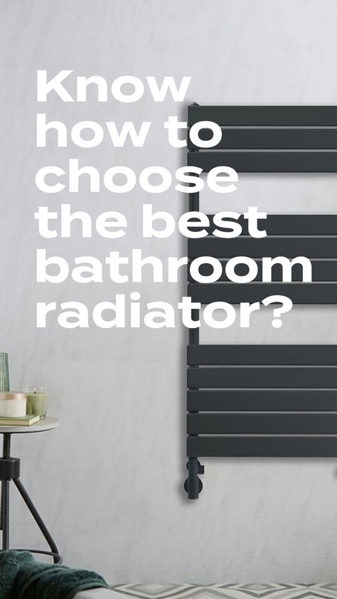 Planning your dream bathroom but not sure how to choose the best radiator for your project?

We’ll take you through the five steps you should think about to help you find the perfect bathroom radiator or heated towel rail that meets your heat and style requirements. Bathroom Radiator Ideas, Radiator Ideas, Bathroom Radiator, Best Radiators, Bathroom Radiators, Perfect Bathroom, Electric Radiators, Radiator Valves, Central Heating System