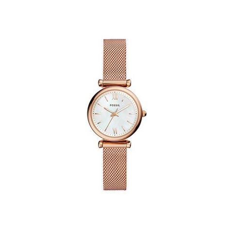 Minimalist Watch, Hand Watch, Fossil Watches, Three Hands, Rose Gold Case, Gold Models, Mesh Bracelet, Stainless Steel Mesh, Skagen