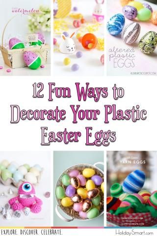 Diy Crafts Using Plastic Easter Eggs, Plastic Easter Eggs Decorating Ideas, Plastic Egg Decorating Ideas, Decorate Plastic Easter Eggs, Plastic Egg Crafts, Shaving Cream Easter Eggs, Jumbo Easter Eggs, Decorate Easter Eggs, Unique Easter Eggs