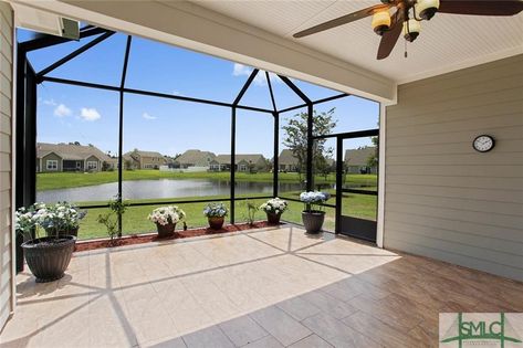 Screened in Lanai/solarium Lanai Screen Ideas, Lanai Screen Enclosure, Florida Lanai Ideas Screened Porches, Screened In Lanai Florida, Screened In Backyard, Screened Lanai Decorating Ideas Florida, Florida Screened Patio Ideas, Screened In Lanai, Screened Patios