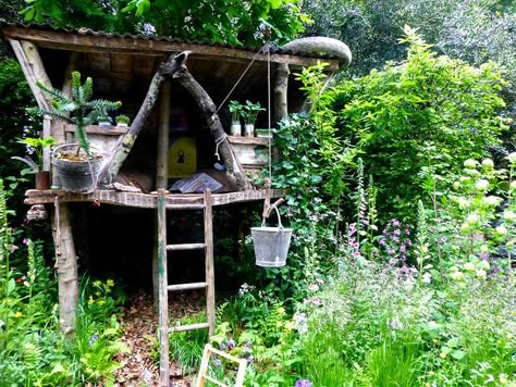 Tree Fort, Rhs Chelsea Flower Show, Kids Backyard, Cubby House, Raised Garden Beds Diy, School Garden, Garden Show, Chelsea Flower, Chelsea Flower Show