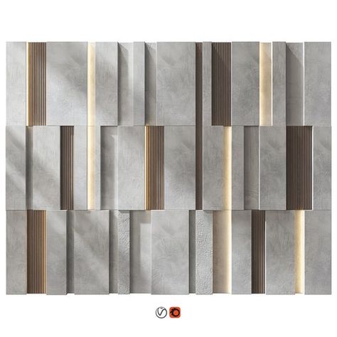 Wall Panel Decor 71 Wall Cladding Designs, Feature Wall Design, Bed Headboard Design, Cladding Design, Kitchen Wall Lights, Decorative Plaster, 3d Panels, Decorative Wall Panels, Classic Wall