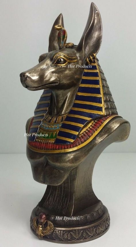 Anubis Jackal, Egyptian Anubis, Gods Of Egypt, Greek Statues, Ancient Egyptian Gods, Ancient Egypt Art, Egyptian Tattoo, Egypt History, Egypt Art