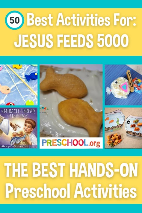 The 50 Best Preschool Activities for Jesus Feeds 5000 Theme Feeding 5000 Preschool Craft, Feeding Of The 5000 Activities, Feeding The Five Thousand Craft For Kids, Feeding 5000 Craft Sunday School, Feeding The 5000 Activities, Jesus Feeds The 5000 Craft Preschool, Loaves And Fishes Craft, Jesus Feeds 5000 Activity, Jesus Feeds 5000 Craft