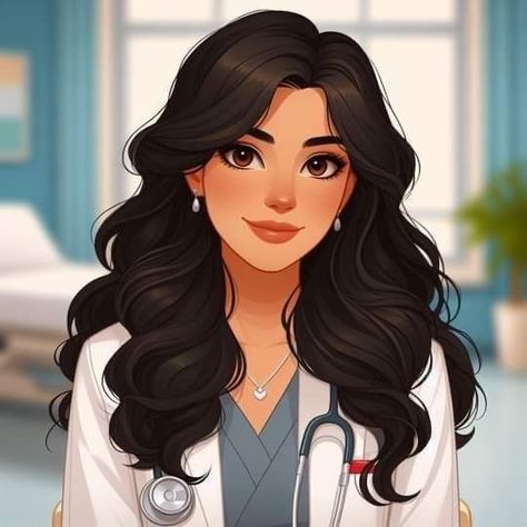 Doctor Drawing, Gods Princess, Nurse Art, Medical Wallpaper, Long Hair Pictures, Medical School Inspiration, Shadow Photos, Female Doctor, Medical Aesthetic