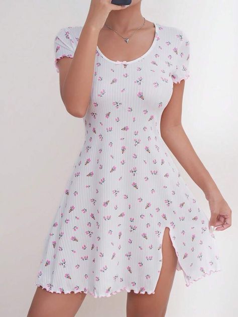 Night Dress For Women Honeymoon, Casual Home Outfits, Night Wear Dress, Dress For Ladies, Tee Shorts, Honeymoon Outfits, Pajama Dress, Everyday Fashion Outfits, Night Dress For Women