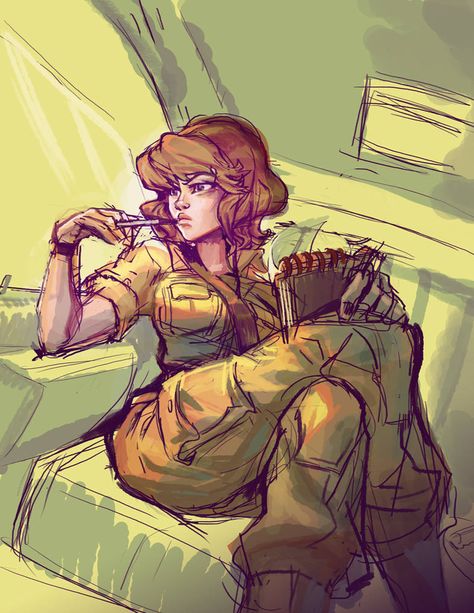 quickie april o'neil by mishinsilo April Ninja Turtles, Tmnt April, Tmnt Wallpaper, Qrow Branwen, April O Neil, Snacks Healthy, Teenage Mutant Ninja Turtles Art, Food Snack, Tmnt Artwork