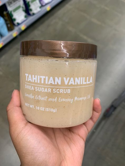 #aesthetic #selfcare #vanilla #barbie Tahitian Vanilla Bean Scrub, Vanilla Skincare, Vanilla Products, Vanilla Scrub, Aesthetic Selfcare, Deodorant For Women, Face Care Routine, Fragrances Perfume Woman, Diy Body Scrub