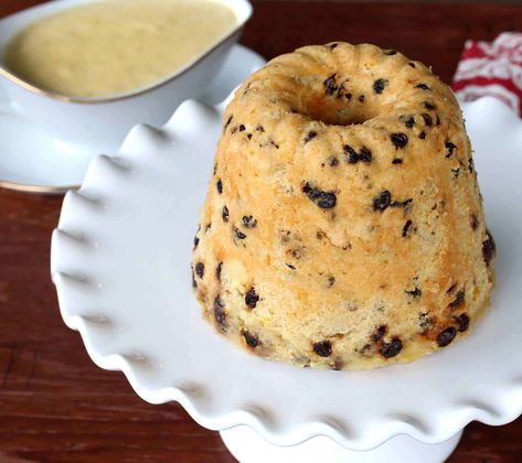 Ankarsrum Mixer, Steamed Pudding Recipe, English Pudding, Steamed Pudding, English Desserts, British Cooking, Custard Sauce, British Desserts, British Baking