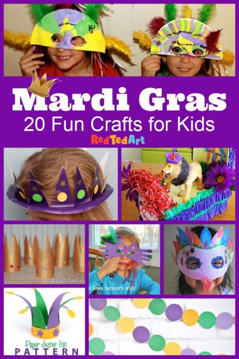 Fat Tuesday Crafts For Kids, Mardi Gras Ideas For Kids, Mardi Gras Masks For Kids, Mardi Gras Activities For Toddlers, Mardi Gras Float Ideas Kids, Mardi Gras Projects For Kids, Easy Mardi Gras Crafts For Kids, Mardi Gras Arts And Crafts For Kids, Preschool Mardi Gras Crafts