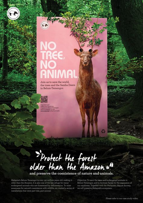 No Tree, No Animal. :: Behance Protect Animals Poster Design, Wildlife Graphic Design, Animal Protection Poster, What Is Deforestation, Save Animals Poster, Photo Poster Design, Animal Facts For Kids, Wildlife Poster, Property Ads