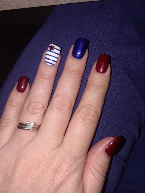 Nails For Memorial Day, Patriotic Nails Design Memorial Day, Memorial Nails Designs, Memorial Day Gel Nail Designs, Memorial Day Acrylic Nail Designs, Memorial Day Nails Gel, Memorial Day Nails Red White Blue, Memorial Nails, Patriotic Ombre Nails