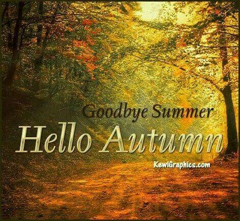 Hello Autumn Goodbye Summer Hello Autumn, Fall Graphics, Seasons Months, Goodbye Summer, Facebook Graphics, Journal Quotes, Autumn Scenery, Facebook Profile, Autumn Beauty