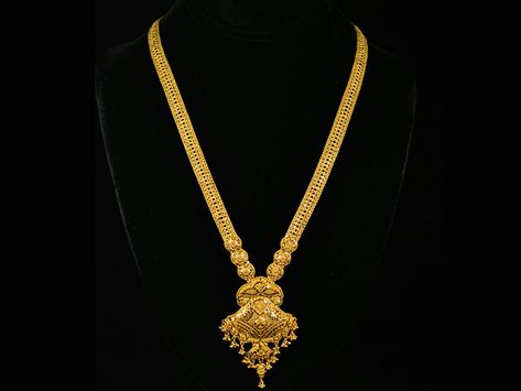 Sitahar Gold, Gold Sitahar Design, Sitahar Necklace Gold, Sitahar Design, Indian Gold Necklace Designs, Long Haram, Neck Pieces Jewelry, New Gold Jewellery Designs, Modern Gold Jewelry