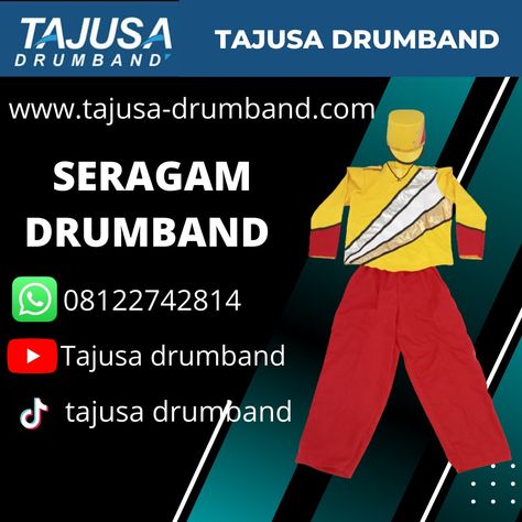 Tajusa drumband menyediakan berbagai peralatan drumband dan marchingband. Selain itu juga menjual kostum mayoret dan seragam pasukan. Hubungi admin kami segera ☎️0812-2742-814 Ecards, Memes, E Cards