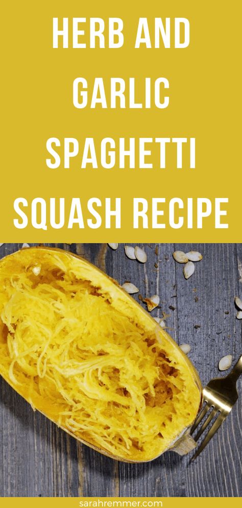 Spaghetti Squash Side Dish, Spaghetti Squash Sauce, Baked Spagetti, Garlic Spaghetti Squash, Squash Side Dish, Gluten Free Side Dish, Gluten Free Side, Elimination Diet Recipes, Spaghetti Squash Recipe