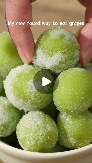 11M views · 973K likes | KittenGabby_Cook on Instagram: "My new found way to eat grapes ~  💓To make *green or purple grapes *lemon juice *sugar  #delicious #dessert #easyrecipes #grapes #yummyfood #ice #homecooking" Sugared Grapes, Best Keto Bread, Grape Recipes, Krishna Hd, Frock Designs, Fair Food, Long Frock, Purple Grapes, Green Grapes