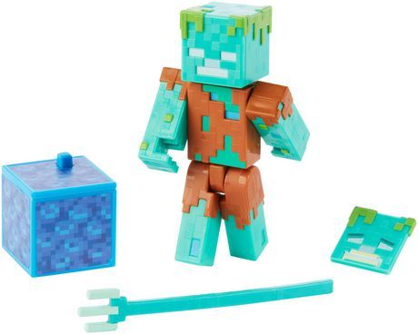 Minecraft Comic Maker Drowned Action Figure Minecraft App, Minecraft Shops, Minecraft Comics, Minecraft Toys, Minecraft Characters, Boy Birthday Party Themes, Hama Beads Minecraft, Book Story, A Hat In Time