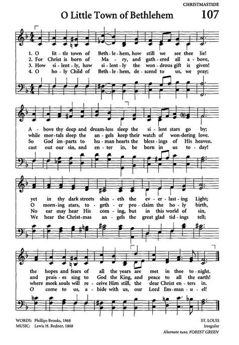 Christmas Paper Christmas Carols Lyrics, O Little Town Of Bethlehem, Little Town Of Bethlehem, Gospel Song Lyrics, Christmas Songs Lyrics, Hymn Sheet Music, Hymn Music, Church Songs, Empty Frame