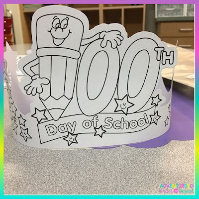 100th Day Decorations, Tree Bible Verse, 100th Day Of School Activities, 100 Días De Clases, School Picture Frames, 100th Day Of School Crafts, 100s Day, School Bookmarks, 100 Day Of School Project