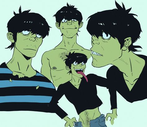 Murdoc Fanart, 2d And Murdoc, Murdoc Gorillaz, Gorillaz Fanart, Murdoc Niccals, Gorillaz Fan Art, Silly Monkey, Monkeys Band, Gorillaz Art