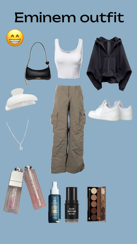 Eminem version #eminem #outfit Eminem Concert Outfit, Eminem Aesthetic Outfit, Eminem Outfits Girl, Eminem Outfits Inspiration, Eminem Style Girl, Eminem Fashion, Eminem Outfits, Eminem Concert, Eminem Girls