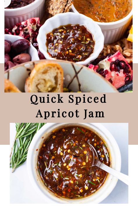 Quick Spiced Apricot Jam Spicy Apricot Jam, Apricot Jam Recipe, Apricot Jam Recipes, Convenient Store, Mini Appetizers, Easy To Make Appetizers, Bite Size Appetizers, Gourmet Burgers, Jam And Jelly