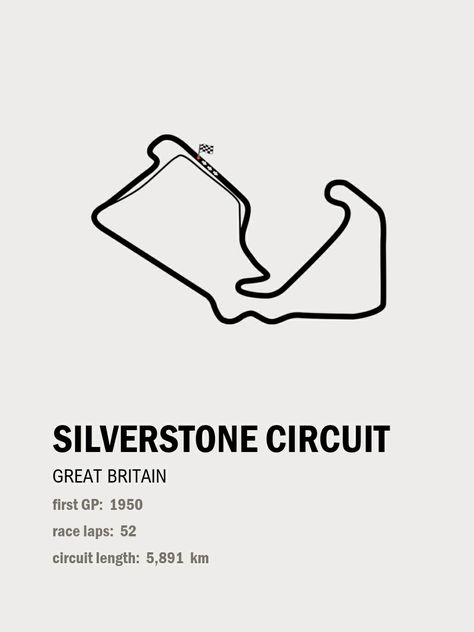 Silverstone F1 Circuit, F1 Polaroid, Silverstone F1, Formula 1 Gp, Silverstone Circuit, Polaroid Posters, Polaroid Poster, Pin Board, Cross Stitch Designs