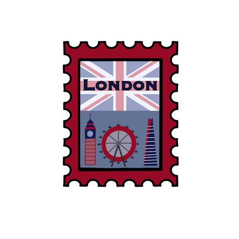 London Bujo Theme, London Travel Journal Ideas, London Stickers Aesthetic, London Travel Journal, London Stickers, London Journal Travel Scrapbook, London Stamp, London Country, Aesthetic London