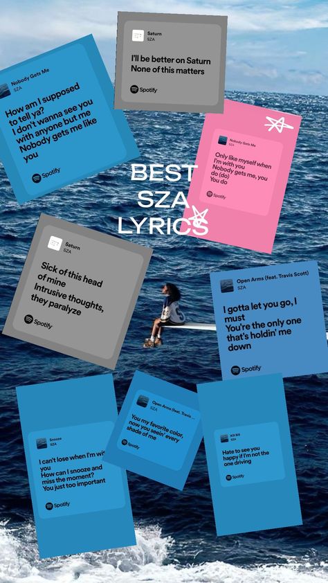 some of SZA songs best lyrics ᯓ★ Drew Barrymore Sza Lyrics, Sza Songs Lyrics, Sza Lyrics, Sza Songs, Best Lyrics, Meaningful Lyrics, Best Songs, Music Lyrics, Art Music