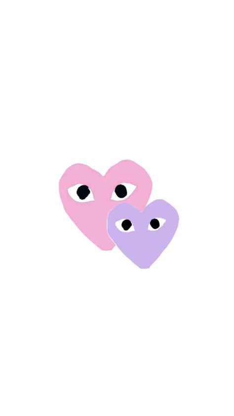 #cdgheart #wallpaper #ios17 #iphone Cdg Heart Wallpaper Purple, Cdg Wallpaper Iphone Wallpapers, Purple Black Background, Cdg Heart Wallpaper, Cdg Wallpaper, Cdg Heart, Iphone Wallpaper Stars, Heart With Eyes, Pretty Wallpaper Ipad